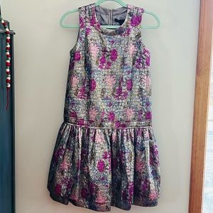 🥂Marc Jacobs metallic party dress